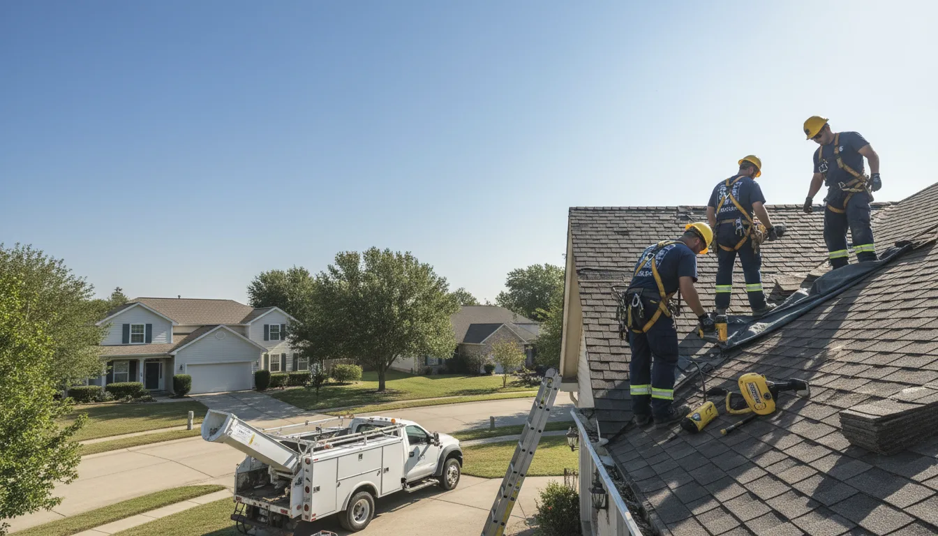 Emergency Roof Repair in Huntsville, IL near me